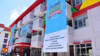 Kementerian PUPR meresmikan tiga rumah susun untuk santri dan mahasiswa di Pekalongan, Jawa Tengah. (Foto:Humas Kementerian PUPR)