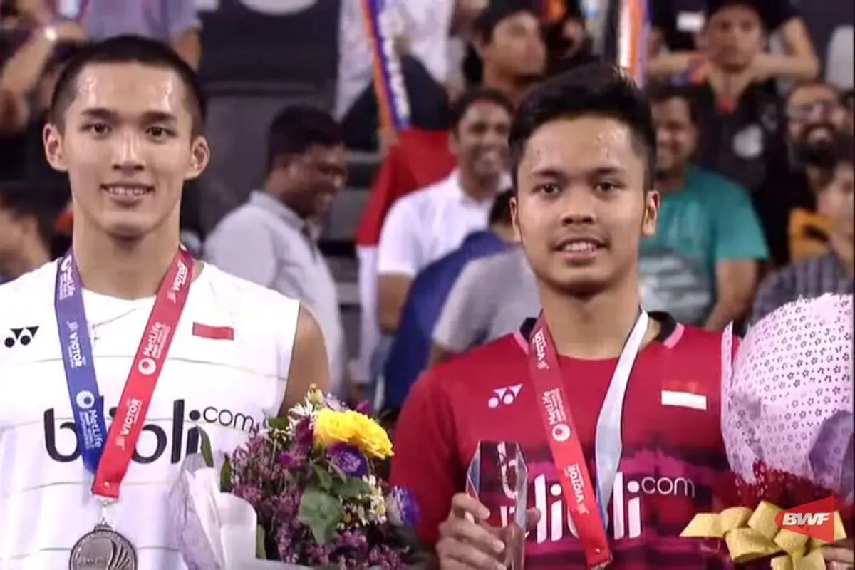 Anthony Sinisuka Ginting, Jonatan Christie 