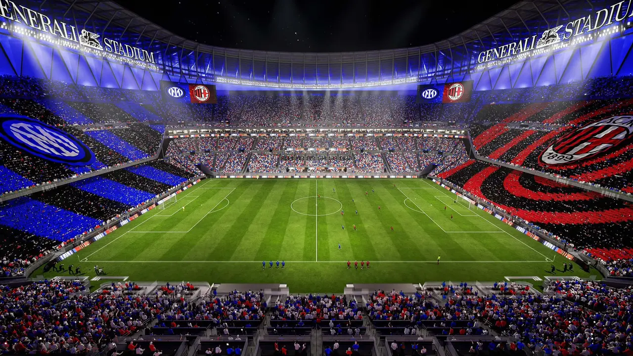 Desain stadion baru Inter dan Milan
