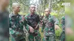 Para calon prajurit TNI ini menghibur diri saat latihan dengan lakukan beatbox dan acapella.