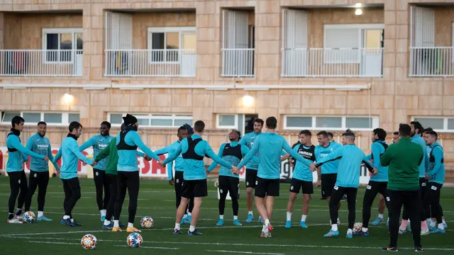 Latihan Villarreal Jelang vs Juventus di Liga Champions