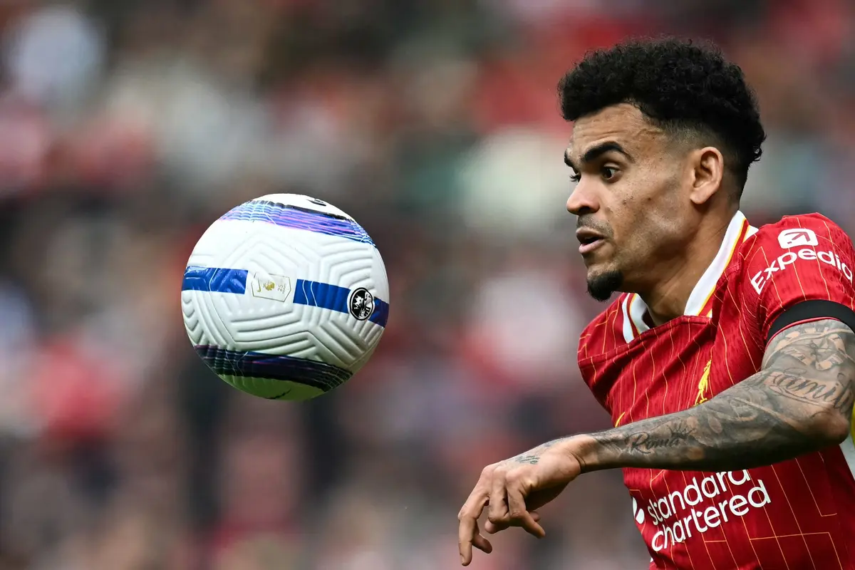 Luis Diaz - Liverpool Vs West Ham di Premier League 2024/2025