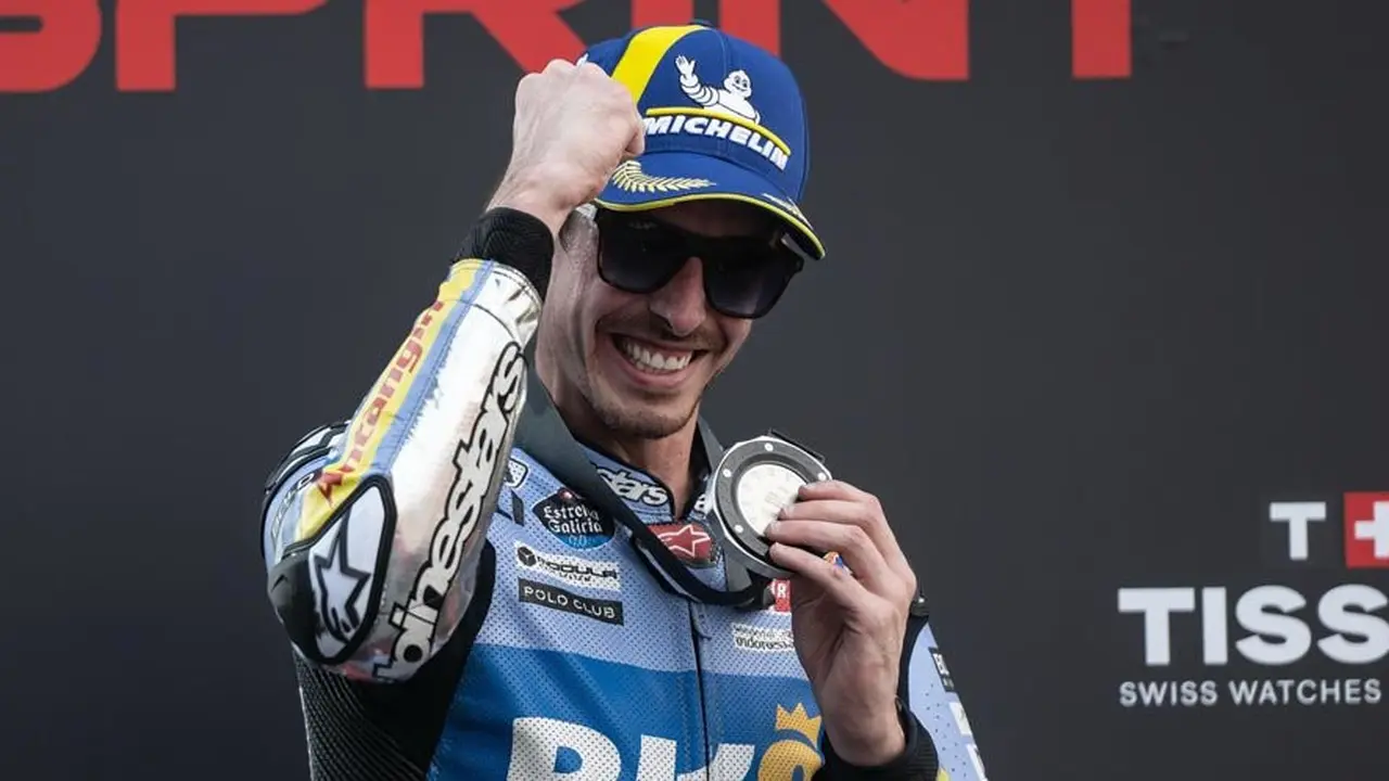 Pembalap Gresini Racing, Alex Marquez (c) Gresini Racing