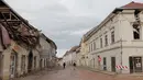 Foto pada 30 Desember 2020 menunjukkan Kota Petrinja, Kroasia, yang hancur akibat gempa. Beberapa gempa susulan yang kuat terus mengguncang Kroasia tengah pada Rabu (30/12), sehari setelah gempa bermagnitudo 6,4 menimbulkan kerusakan. (Xinhua/Relja Dusek)