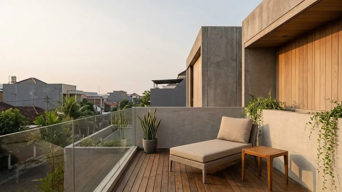 Curated visual reference: Modern Rooftop Garden Design For High Rises Reference: Berita Rooftop Garden Modern Hari Ini