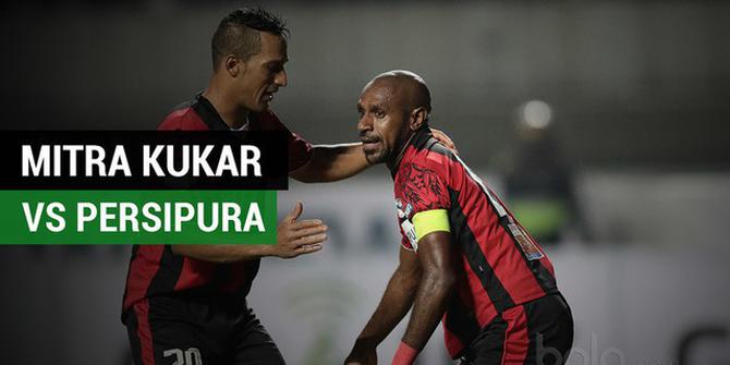 VIDEO: Highlights Liga 1 2017, Mitra Kukar Vs Persipura 0-5