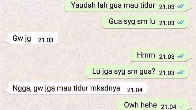 Chat Lucu Tanda Cinta Ditolak Ini Kocak Sekaligus Bikin Miris