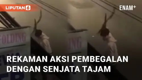 VIDEO: Viral Rekaman Aksi Pembegalan Dengan Senjata Tajam di Cengkareng