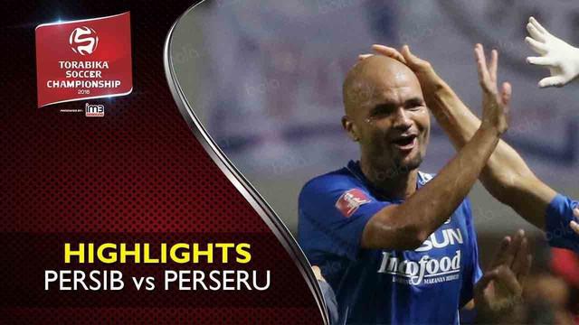 Video highlights TSC 2016 antara Persib Bandung vs Perseru Serui yang berakhir dengan skor 6-2 di Stadion Si Jalak Harupat, Kab. Bandung