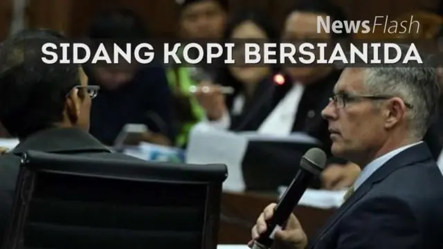 NEWS FLASH: Saksi Ahli Kubu Jessica Ragukan Hasil Rekonstruksi Penyidik