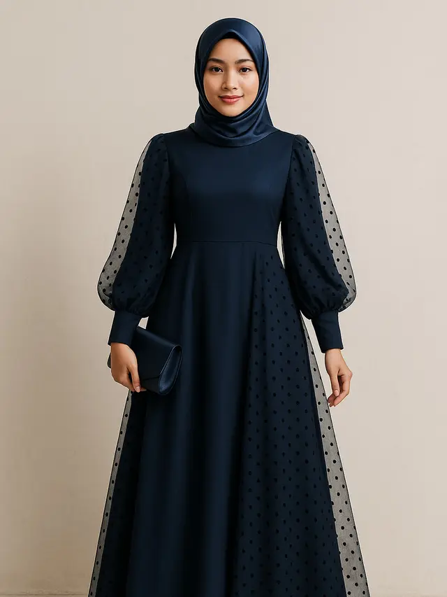 Rekomendasi Gamis Polos Simple dan Modis