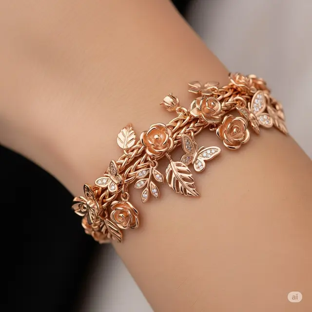 Gelang Charm Tema Alam