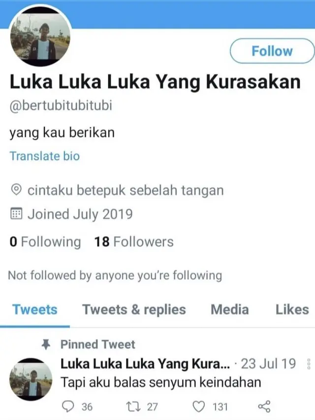 7 Nama Akun Twitter Ini Bikin Ngakak Sekaligus Auto Nyanyi.