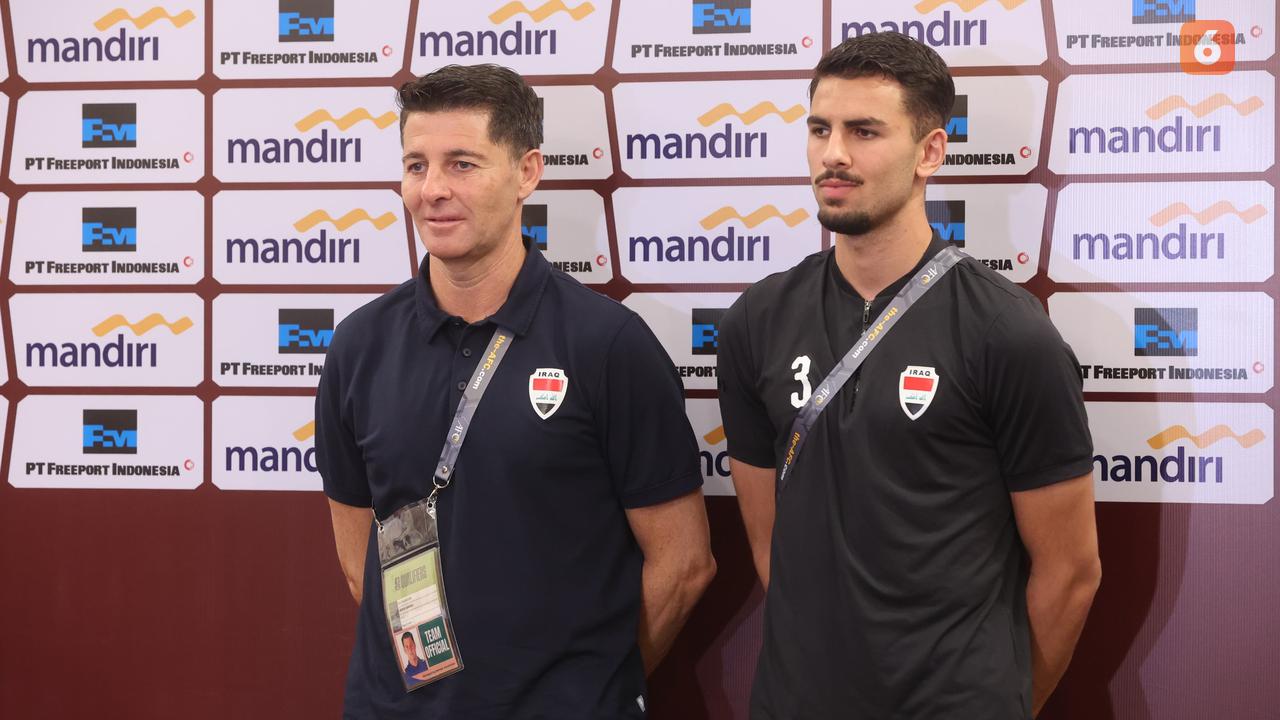 Konferensi Pers Timnas Indonesia Vs Irak