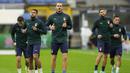 Setelah menjadi juara Euro 2020, Italia terus memperpanjang rekor tak terkalahkan mereka. Tercatat sudah 36 laga termasuk di kualifikasi Piala Dunia 2022 zona Eropa baru-baru ini. (AP/Antonio Calanni)