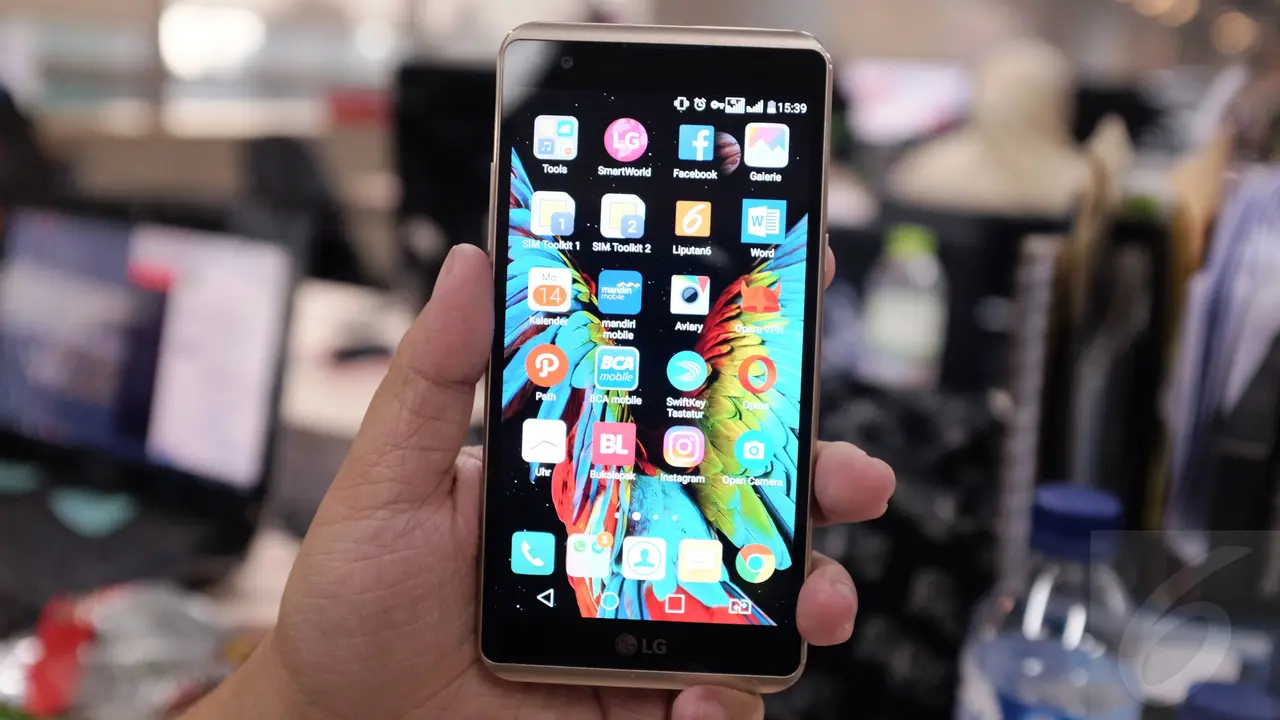 Bodi LG X Power. Liputan6.com/Iskandar