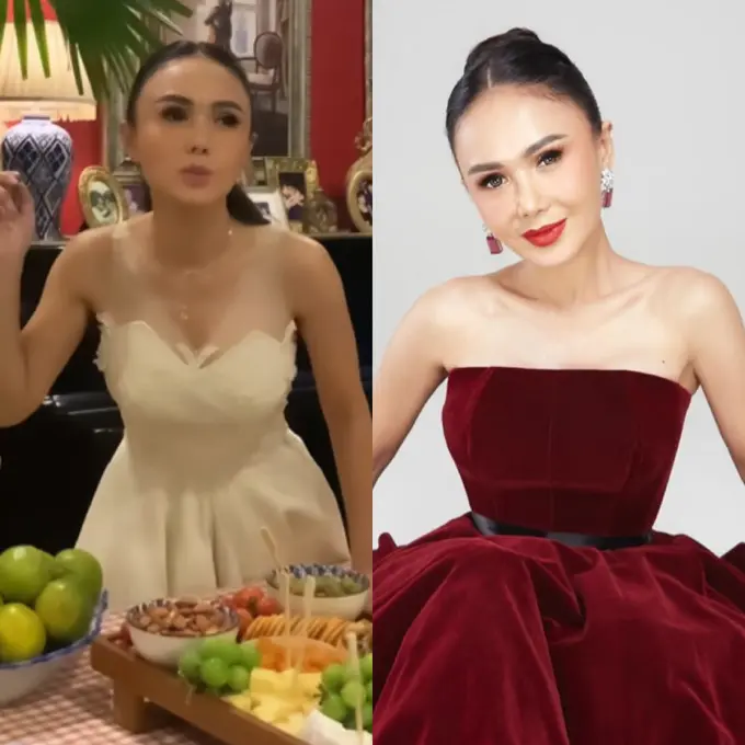 Yuni Shara saat Pesta Ulang Tahun ke-52 Tahun