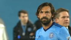 Berita video laga terakhir gelandang New York City FC, Andrea Pirlo, yang diwarnai gol bunuh diri konyol. This video presented by BallBall.
