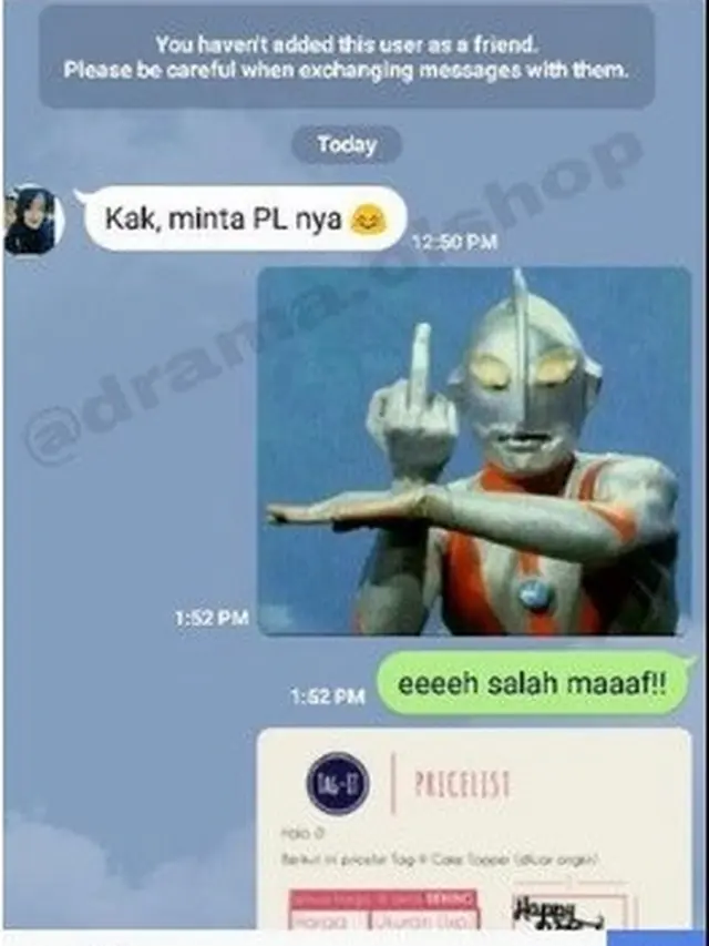 Chat Lucu Pedagang Online Saat Ngerjain Pembeli Ini Bikin Ngakak