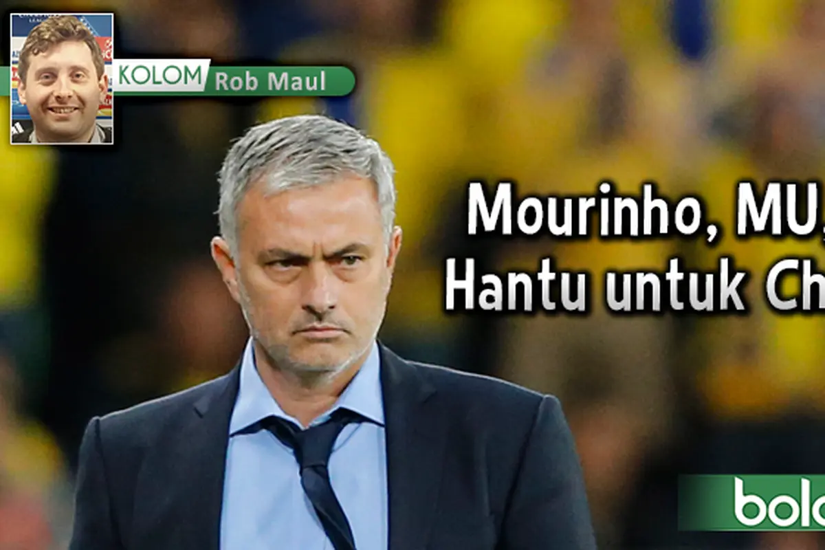 KOLOM Rob Maul: Mourinho, MU, dan Hantu untuk Chelsea (Bola.com/Samsul Hadi)