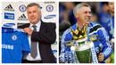 Carlo Ancelotti diangkat sebagai pelatih Chelsea pada tahun 2009 menggantikan Jose Mourinho. Ancelotti berhasil mengubah The Blues menjadi tim menyerang yang tak terkalahkan. Ia juga berhasil menorehkan berbagai rekor, termasuk jumlah gol terbanyak dalam satu musim (103 gol) dan selisih gol terbaik (+71). (Foto Kolase: AFP)