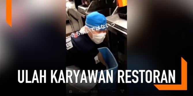 VIDEO: Menjijikkan, Karyawan Restoran Sushi Olah Ikan di Tempat Sampah