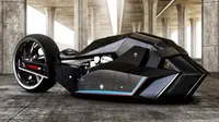 BMW mengeluarkan kendaraan konsep yang bisa berlari dengan kecepatan di atas 500 km/jam