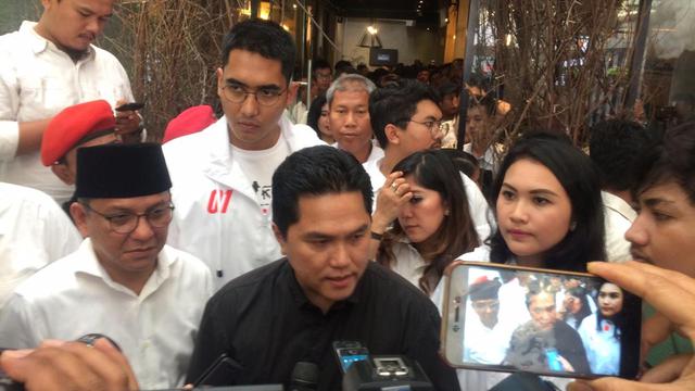 Erick Tohir: Jokowi Pemimpin yang Siap untuk Perubahan Kaum Milenial Era Revolusi 4.0