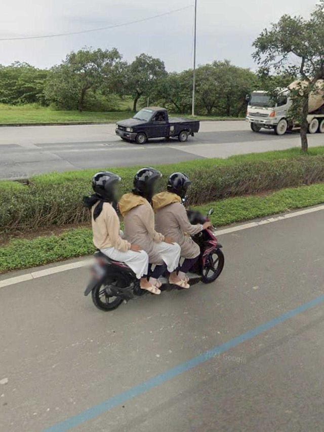 Kumpulan Potret Kocak yang Tertangkap Kamera Google Maps