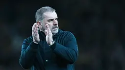 Hasil ini membawa pasukan Ange Postecoglou naik ke peringkat keempat klasemen Liga Europa dengan 17 poin, satu angka di belakang Manchester United. (AP Photo/Dave Shopland)