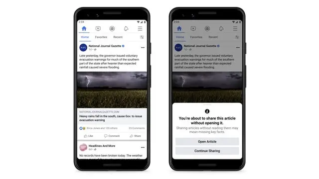 Facebook Uji Coba Fitur Baru