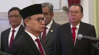 Taruna Ikrar dilantik menjadi Kepala BPOM yang baru pada Senin, 19 Agustus 2024. (Youtube Sekretariat Presiden)