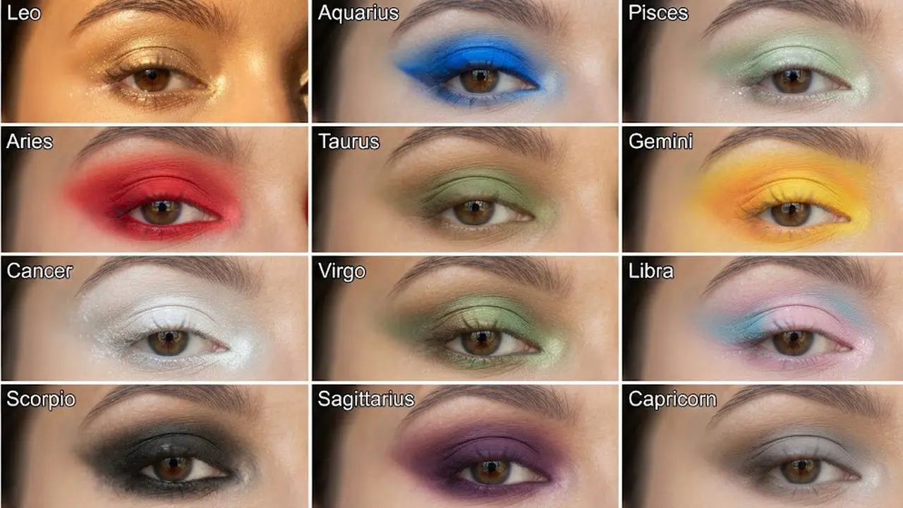 Warna Eyeshadow yang Menggambarkan Kepribadian Zodiak