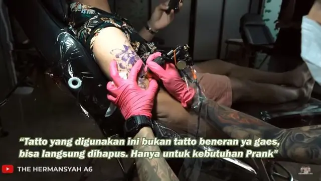 7 Potret Tato di Tangan Aurel dan Azriel Hermansyah, Bikin Ashanty Ngamuk