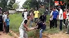 Eksekusi tanah seluas dua hektar di Kecamatan Sungai Gelam, Kabupaten Muaro, Jambi, digagalkan warga. Warga meminta dilakukan pengukuran ulang karena objek yang disengkatan salah. 