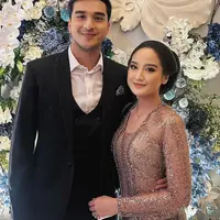 Salshabilla Adriani saat Jadi Bridesmaid Anggika Bolsterli. [@salshabillaadr]