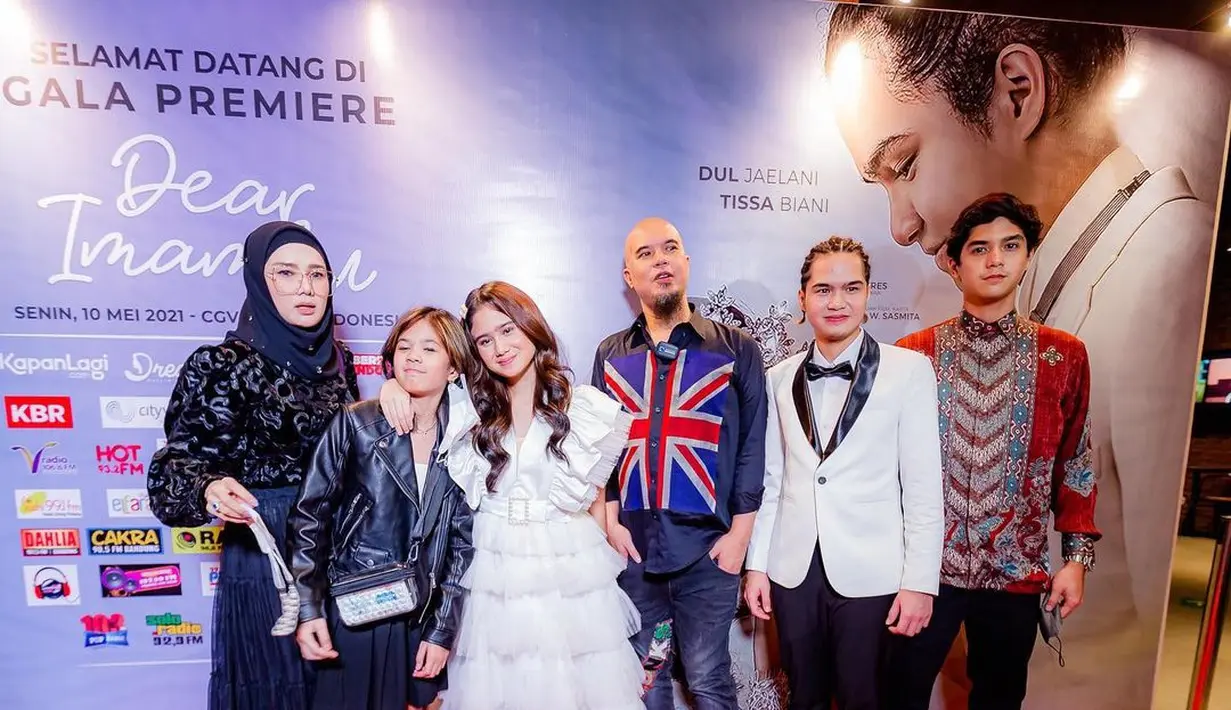 Dul Jaelani dan Tissa Biani (Instagram/tissabiani)