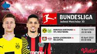 16 dan 18 April 2022, Saksikan Live Streaming Bundesliga Pekan ke-30 di Vidio