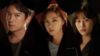 Pemain Adamas, Ji Sung, Seo Ji Hye, dan Lee Soo Kyung. [Foto: Instagram/ tvn_drama]