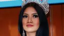 Sebagai Puteri Indonesia 2015 yang telah terpilih, Anindya Kusuma Putri memiliki banyak pesan untuk para finalis Puteri Indonesia. Baginya kunci penting untuk meraih sukses ialah menjadi diri sendiri. (Deki Prayoga/Bintang.com)