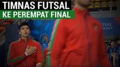 Berita video tentang Timnas Indonesia lolos ke Semifinal Piala Asia Futsal U-20 setelah imbang melawan Jepang.