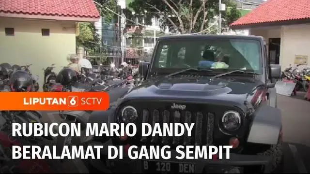 Identitas mobil Rubicon yang biasa dikendarai Mario Dandy Satrio terungkap. Penelusuran tertuju ke rumah kontrakan di gang sempit, kawasan Mampang Prapatan, Jakarta Selatan.