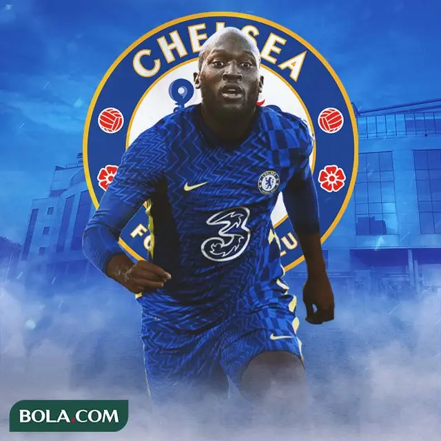 Chelsea - Ilustrasi Romelu Lukaku