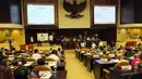 Sidang pleno DPD gelar pemungutan suara untuk memilih calon pimpinan MPR di Kompleks Parlemen, Jakarta, (6/10/14). (Liputan6.com/Andrian M Tunay)