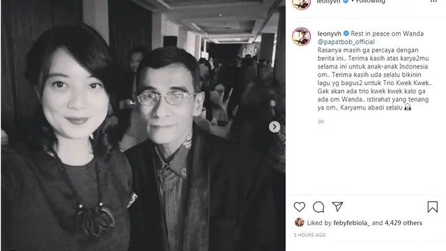 Leony - Papa T Bob (Foto: Instagram/@leonyvh)
