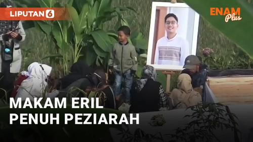 VIDEO: Peziarah dari Luar Kota Berbondong-bondong Datangi Makam Eril