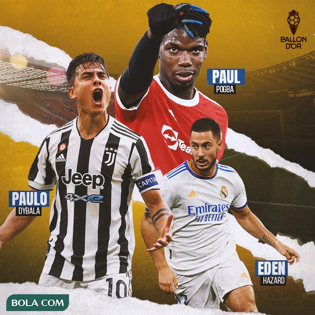Ilustrasi - 3 Pemain yang Seharusnya Bisa Mendapatkan Ballon d'Or