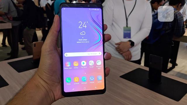 Samsung Galaxy A9. Liputan6.com/Jeko I.R
