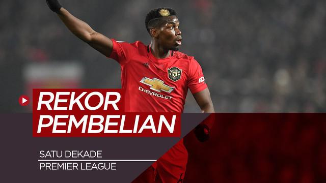 Berita video klub Premier League yang memecahkan rekor transfer pembelian pemain dalam satu dekade terakhir.