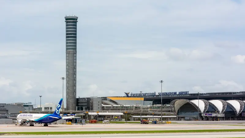 Bandara Suvarnabhumi Bangkok, Thailand (Wikimedia Commons)